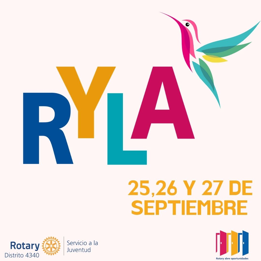 Los invitamos a nuestro primer RYLA del periodo